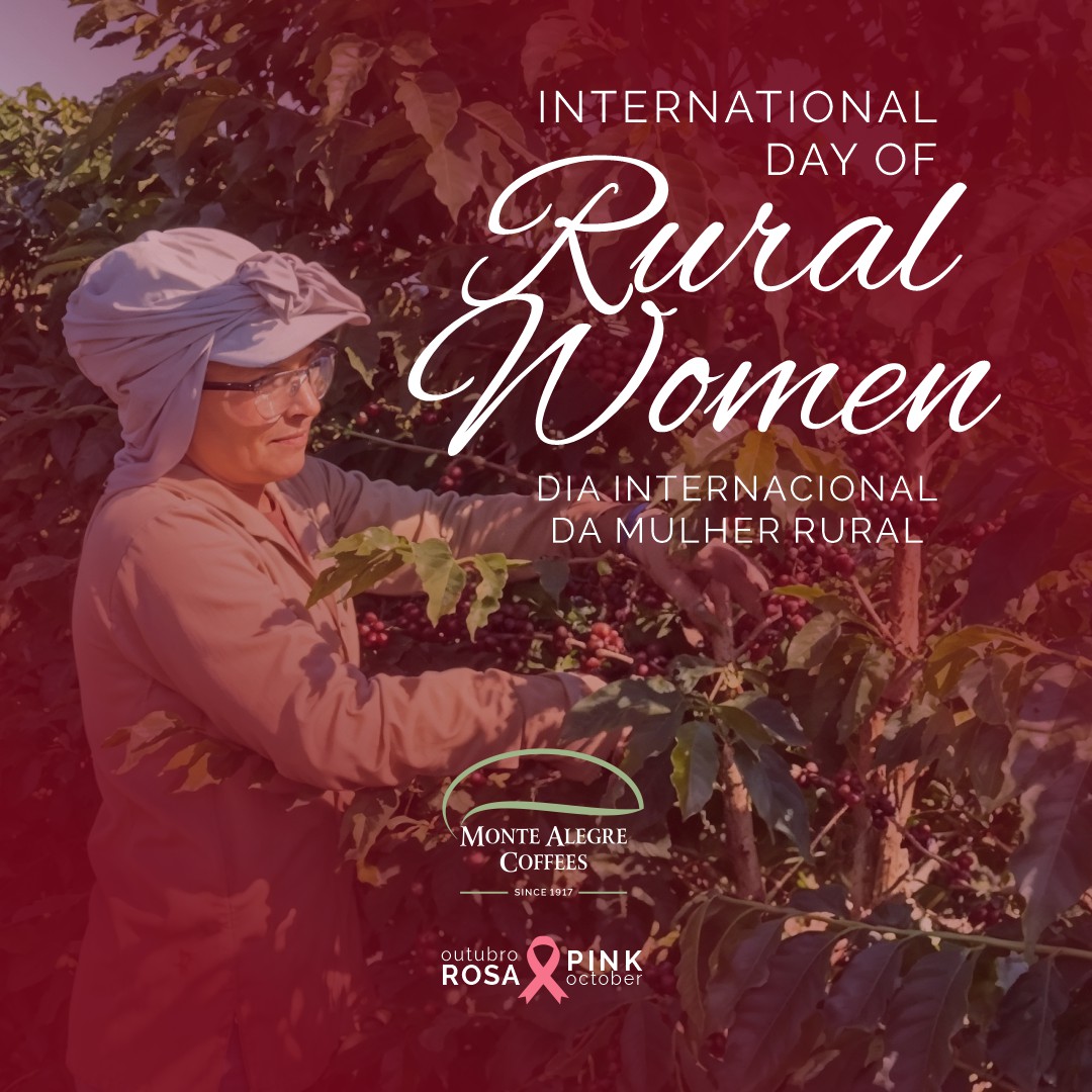 Today we celebrate the rural women who are present in every stage of our production chain. Their dedication, expertise, and care help us bring exceptional coffees from Brazil to the world.
#montealegrecoffees #internationaldayofruralwomen  #womenincoffee