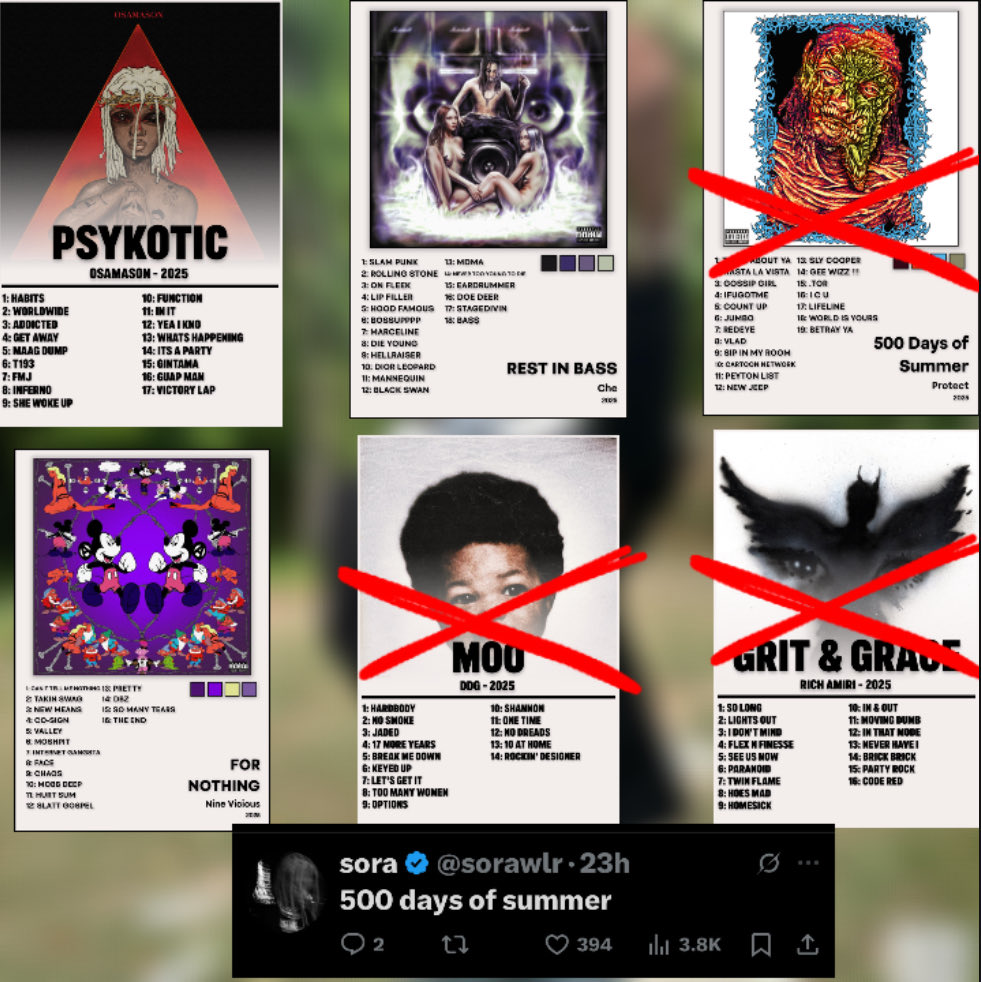 Delete One Album Top Comment Decides