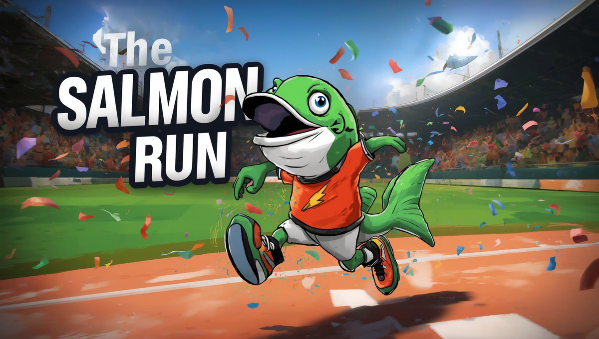 BoingFrog's tweet photo. @MLB Seattle’s fastest fish just hit the chain 🐟💨 $SALMO – The Salmon Run on Solana

6GuRxgv95EZouhgqpwNWcRUEC53jh8MsbYvoz4y3pump https://t.co/59EcCGFRUr