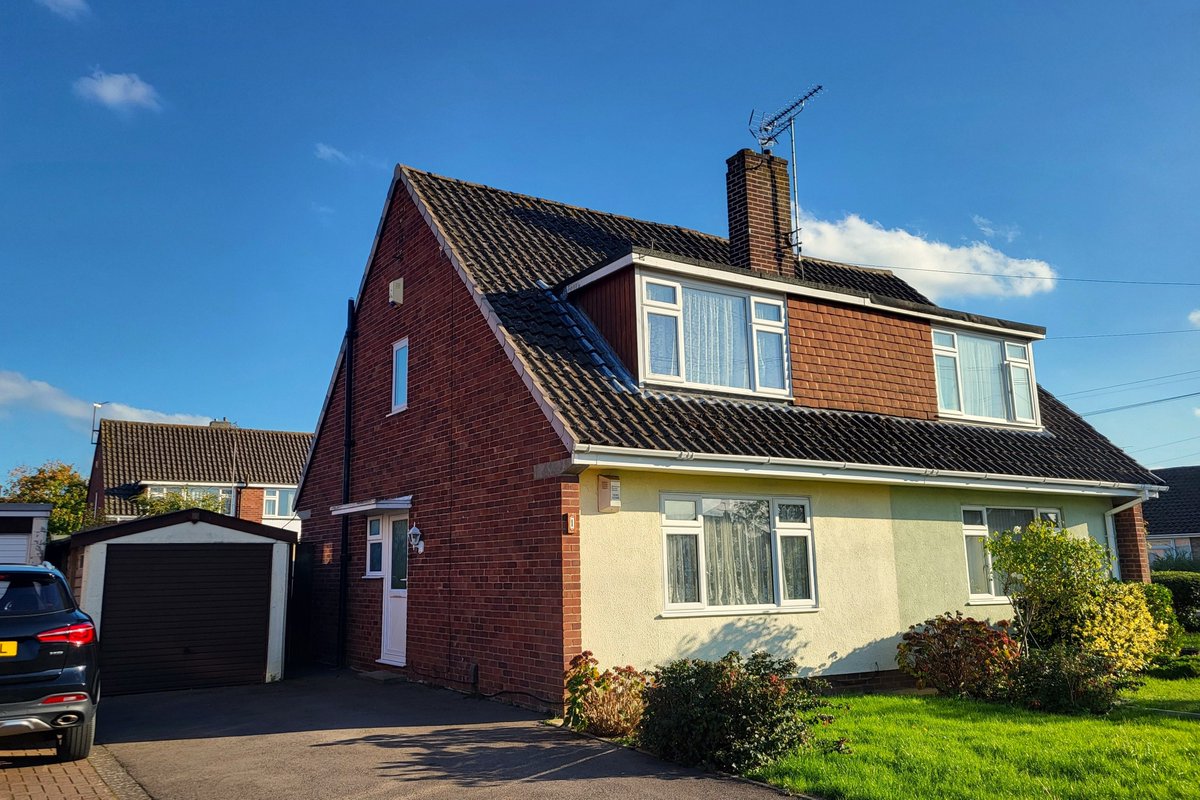 SamRayProperty's tweet photo. Three Bed Chalet Style Semi in Springbank – ‘Vintage’ Condition so Great Potential to Update / yet Clean &amp; Tidy &amp; Liveable - c. 800 sq. ft of Balanced Accommodation, Ample Parking, Garage &amp; 40’ x 30’ Garden https://t.co/3TUrW8KNx8 https://t.co/ltz6VgTjMC