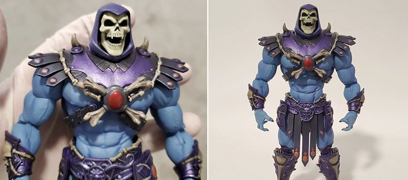 ToyNewsInterna1's tweet photo. Closer Look at the Upcoming Mondo Masters of the Universe 200x Skeletor 1:12 Figure https://t.co/Bq2X1gDyYk https://t.co/j7US2gl7UC