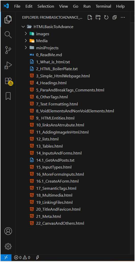 Mr_MA_Fighter's tweet image. No idea about coding? Learn with me! 🚀
I had no idea about coding before i started learning HTML
I started with HTML & now can I build websites from scratch. I made HTML notes from basic to advanced.
Drop "send me" to get your free copy & start your coding journey today! ❤️