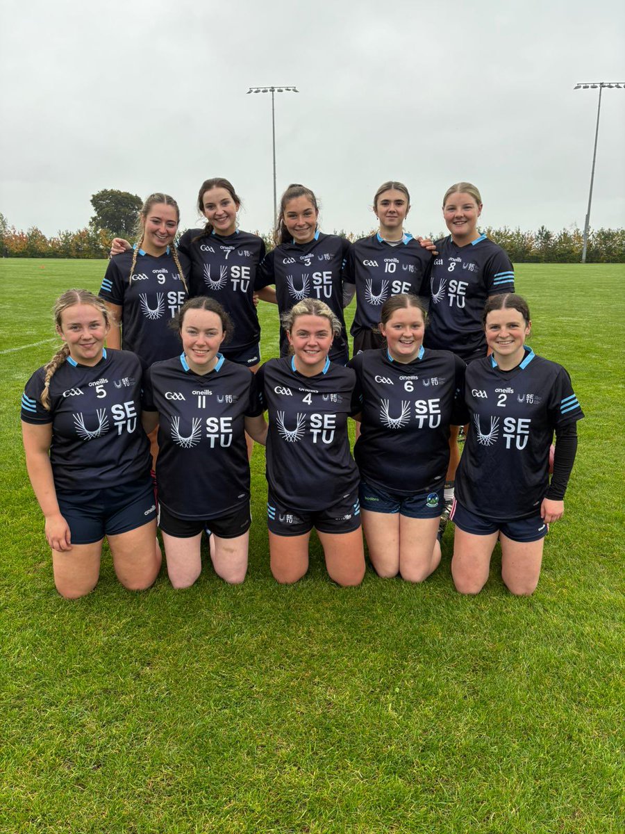 We hosted a festival of Fresher Camogie 7’s on our South Sport Campus which saw our team reach the Purcell Final. <a href="/3rdLevelCamogie/">Electric Ireland Third Level Camogie</a> 

Congrats to the winners on the day 🏆 
Ashbourne - <a href="/ul_gaa/">UL GAA Club</a> 
Ashbourne Shield - <a href="/DCUDocEirGAA/">DCU Dóchas Éireann GAA Club</a> 
Purcell - <a href="/MaynoothUniGAA/">Maynooth Uni GAA</a>