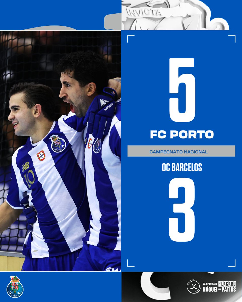 Defesa do título começou da melhor forma 💙🏑

🎯 Carlo Benedetto (4) e Hélder Nunes

#FCPortoHóquei