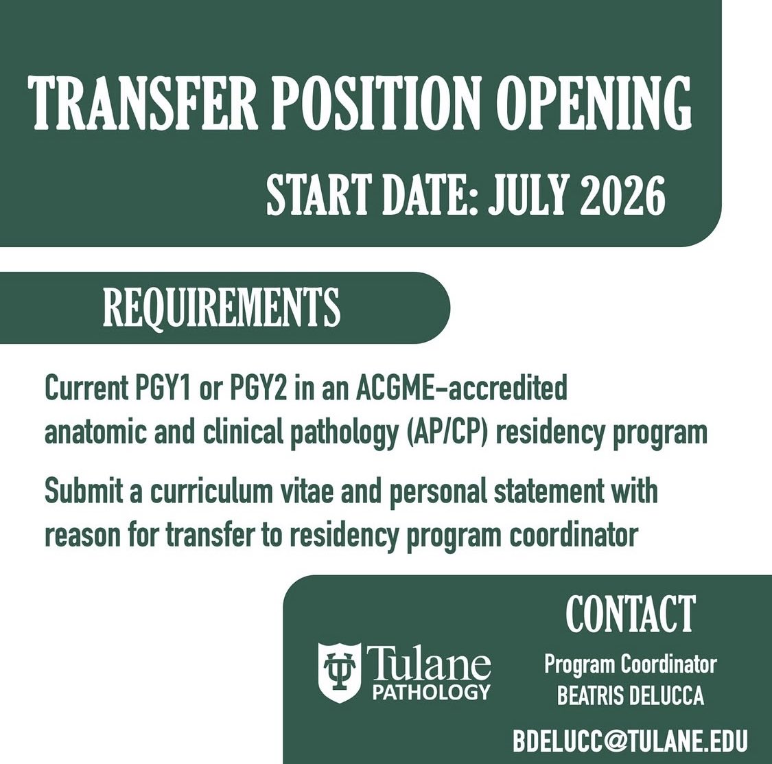 Tulane Pathology tweet media