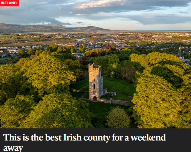 IsabelleDuff1's tweet photo. Delighted to write about my beloved home county for @Independent. County Louth is one of Ireland's most underrated assets (like me). https://t.co/qoH6zVUhV6