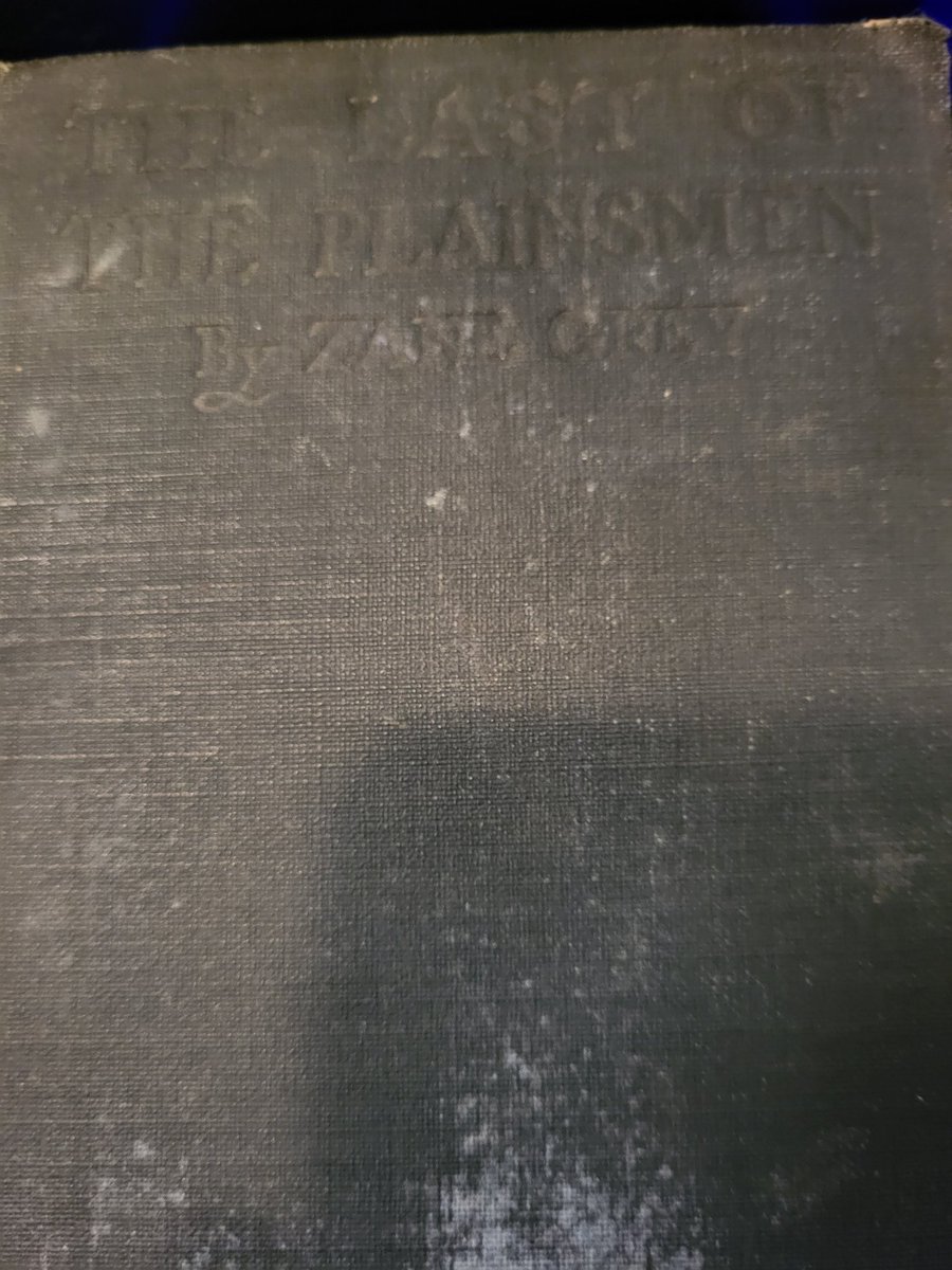Its not often that we can get our hands on a book that's 114 years old... Zane Grey was a HOF er