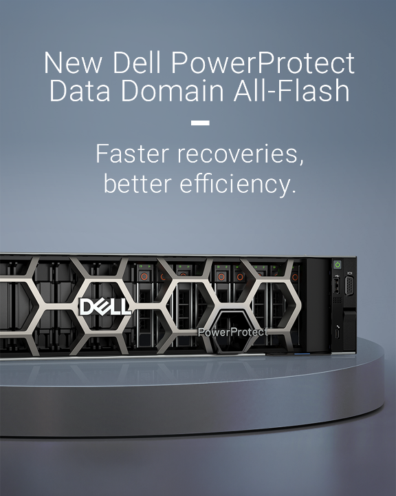DougStevie's tweet photo. Cyber resilience gaps put your organization at risk. Dell PowerProtect Data Domain All-Flash helps you recover faster, protect data with advanced security, and boost efficiency.
Learn more: https://t.co/nMufE95GV2
#CyberResilience  #iwork4dell https://t.co/OMJRyQ2j83
