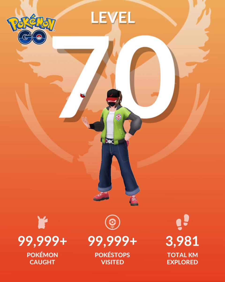 nitroxlim's tweet image. Level 70 baby #pokemongo