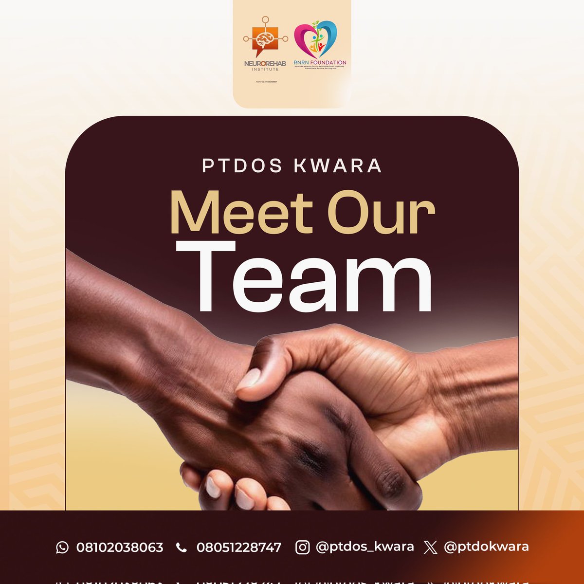 “Meet the faces driving change 💪 #KwaraPTDOS #MeetTheTeam”