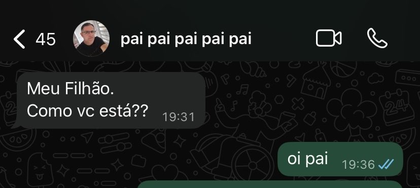 amomulhermaluc's tweet photo. meu pai em toda oportunidade que tem diz que me ama https://t.co/gNyn0h1m3A