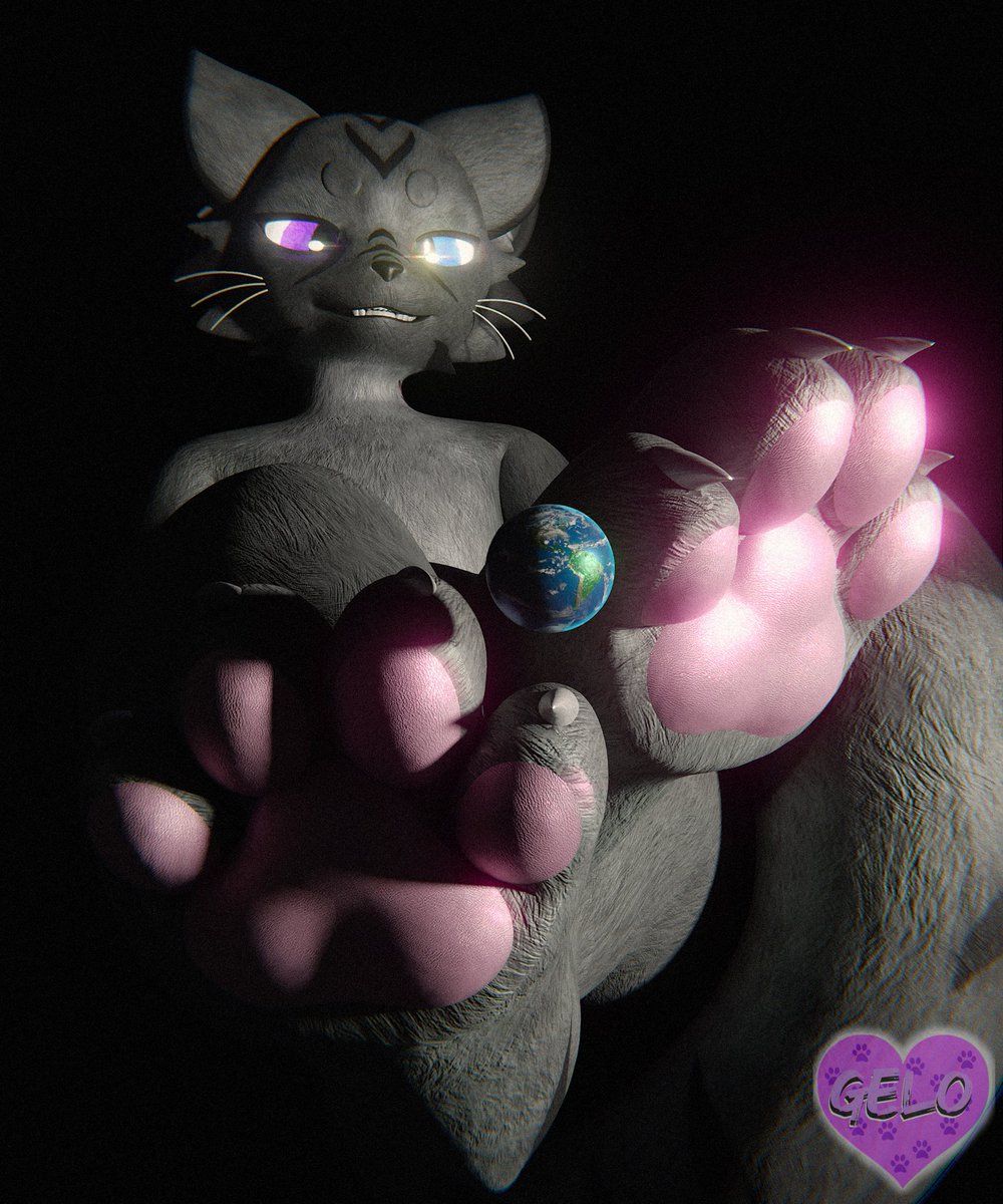 GrapeDoggo's tweet image. Earth between the paws~

Old commission done for @Freyatheshark!