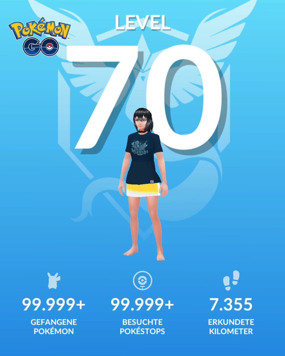 Laaaaangweilig.
Ernsthaft, <a href="/NianticHelp/">Niantic Support</a>? Obwohl nach lv50 nicht mehr drauf gespielt, hab' selbst ich >100M mehr als lv80 verlangt.