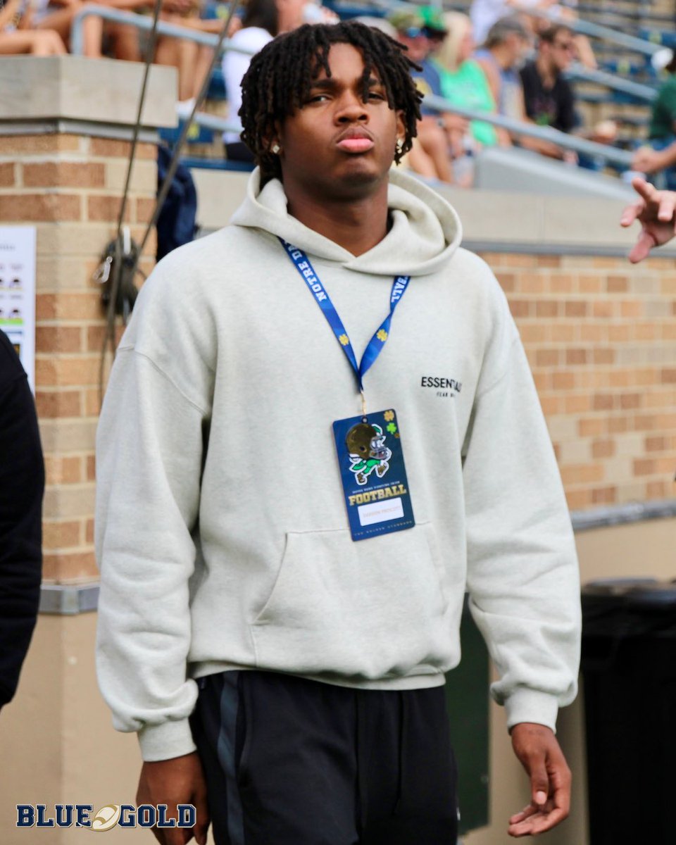 Kyle Kelly (@bykylekelly) on Twitter photo Elite 2028 EDGE Darieon Prescott (<a href="/Cfkprescott/">Darieon Prescott</a>) will be back at Notre Dame on Saturday ☘️
The Bolingbrook (Ill.) High sophomore also attended the Purdue vs. Notre Dame game on Sept. 20‼️
He's the No. 28 overall player and No. 4 EDGE in the 2028 class.
on3.com/teams/notre-da… Elite 2028 EDGE Darieon Prescott (<a href="/Cfkprescott/">Darieon Prescott</a>) will be back at Notre Dame on Saturday ☘️
The Bolingbrook (Ill.) High sophomore also attended the Purdue vs. Notre Dame game on Sept. 20‼️
He's the No. 28 overall player and No. 4 EDGE in the 2028 class.
on3.com/teams/notre-da…