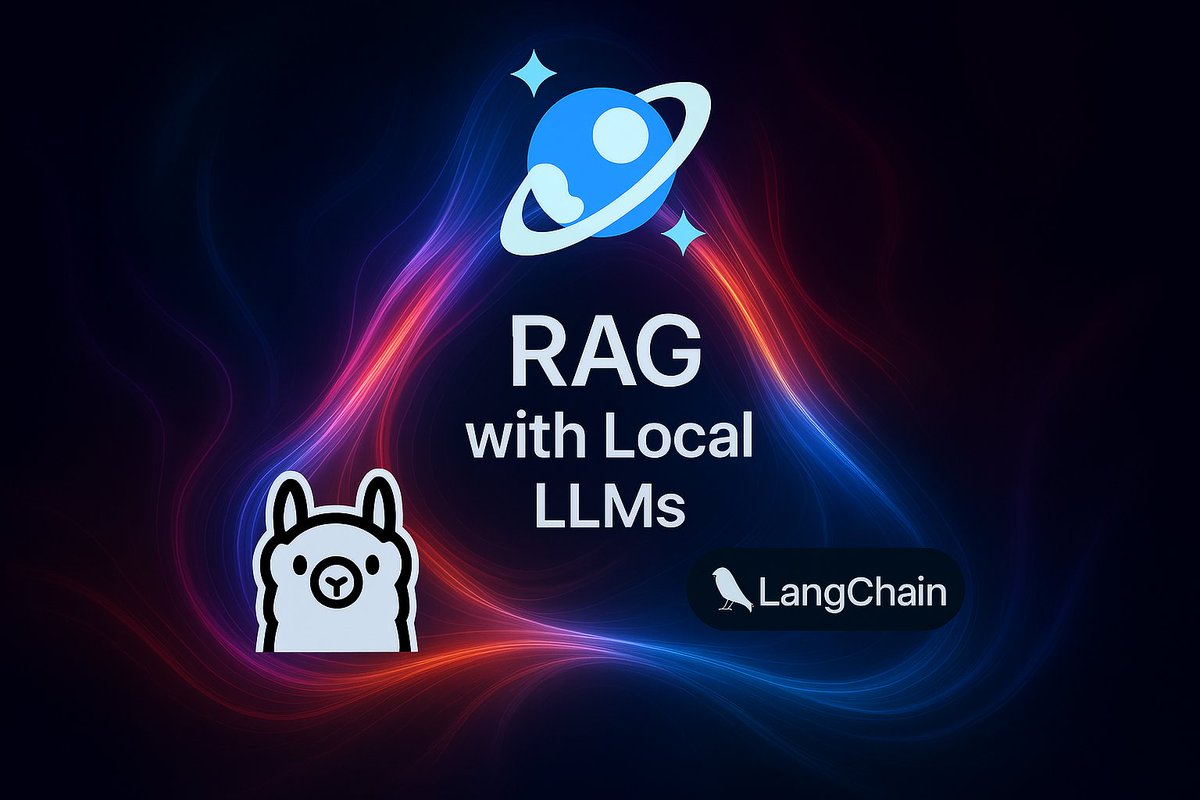 [GitHub Repo] RAG application with LangChain and Local LLMs powered by Ollama
github.com/abhirockzz/loc…
#MachineLearning #ChatGPT