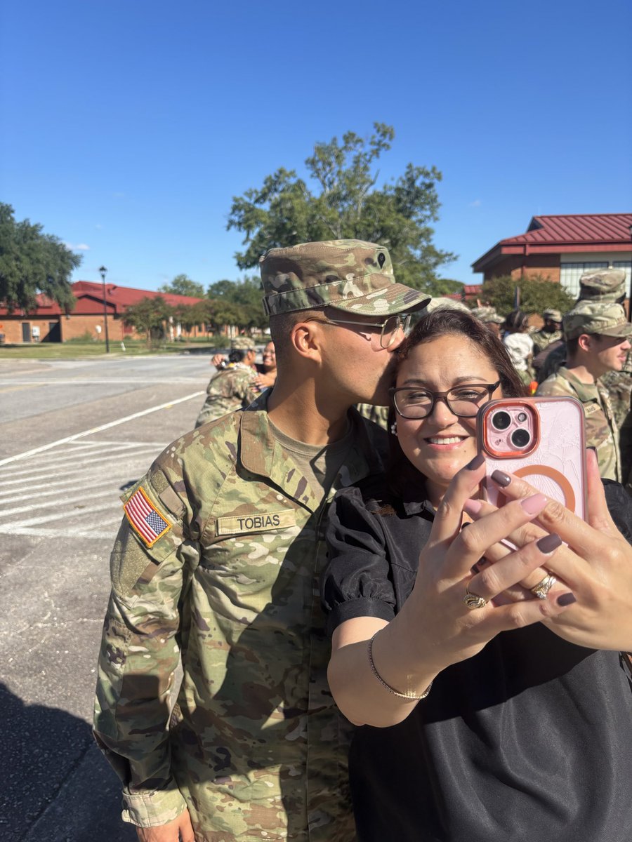 Officially a soldier now 🫡