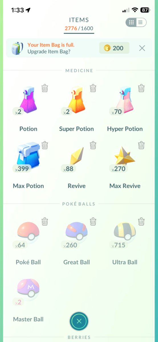 PLDHnet's tweet image. Pokémon GO’s trainer levels overhaul is rolling out now, coming with several hundred potential rewards based on your progress in the new system.

I will never be able to spin Pokéstops ever again.