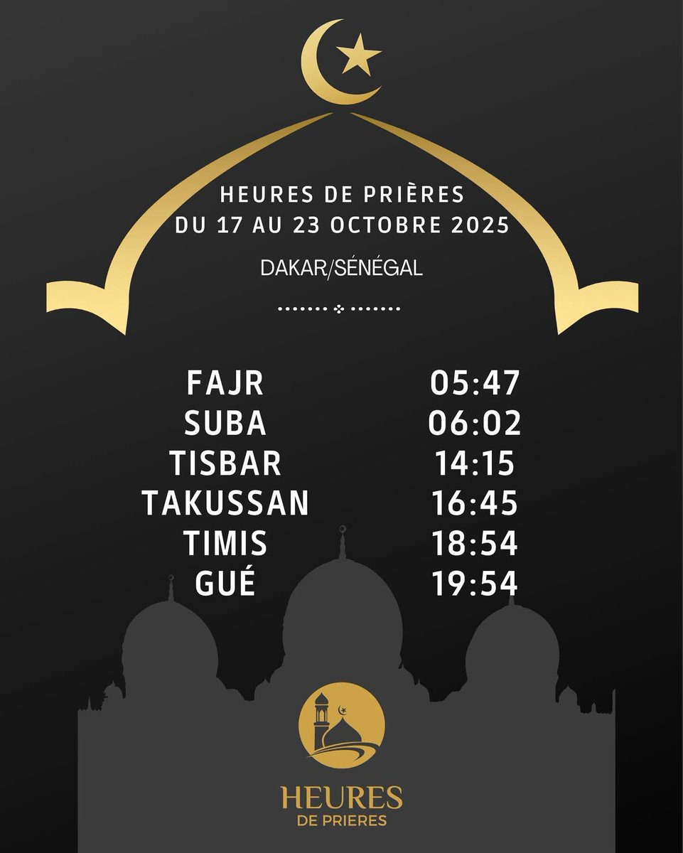 AliouDe08610539's tweet photo. Et accomplis la prière. En vérité la prière préserve de la turpitude et du blâmable.”
[Sourate Al-Ankabut, Aya 45] https://t.co/XxlbOKrNWd