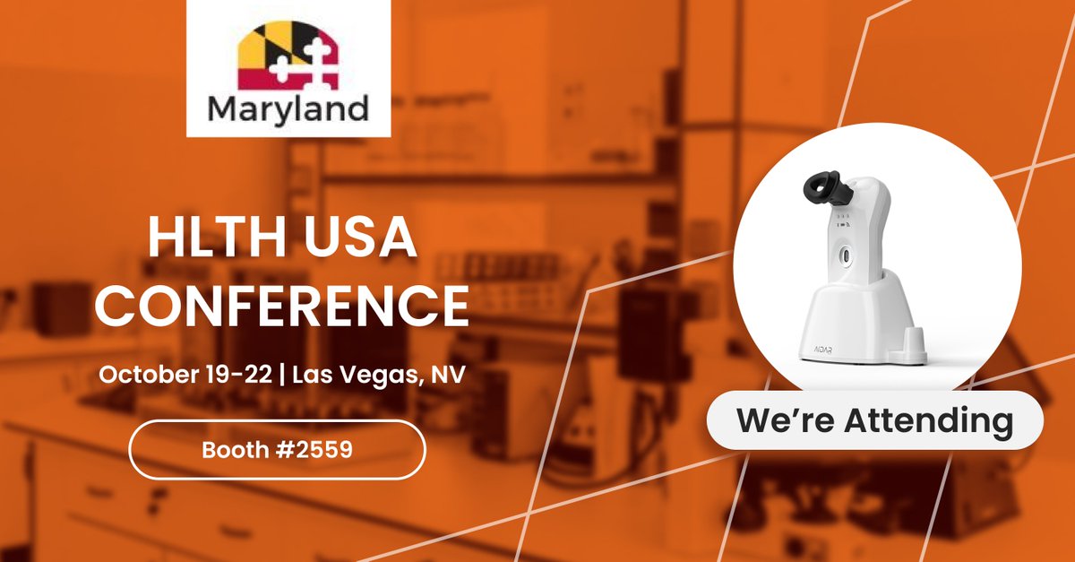 <a href="/AidarHealth/">Aidar Health</a> is thrilled to join the Maryland Department of Commerce at the 2024 at #HLTHConference (October 19–22)!

We’re honored to be one of eight innovative Maryland companies representing the state’s cutting-edge advances in digital health and artificial intelligence.
