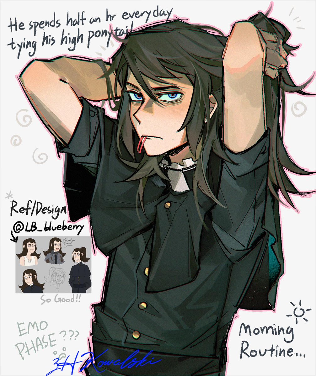 ๐owalski (@3hkowalski) on Twitter photo Morning routineโ๏ธ
*Adult Abaddon Design by <a href="/LB_blueberry_/">โจ๏ธ_Gรคy_Rรคcoon_โจ๏ธ</a>
I liiike the way he ties his high ponytail!
#hauntedhotel #abaddon #hauntedhotelfanart Morning routineโ๏ธ
*Adult Abaddon Design by <a href="/LB_blueberry_/">โจ๏ธ_Gรคy_Rรคcoon_โจ๏ธ</a>
I liiike the way he ties his high ponytail!
#hauntedhotel #abaddon #hauntedhotelfanart