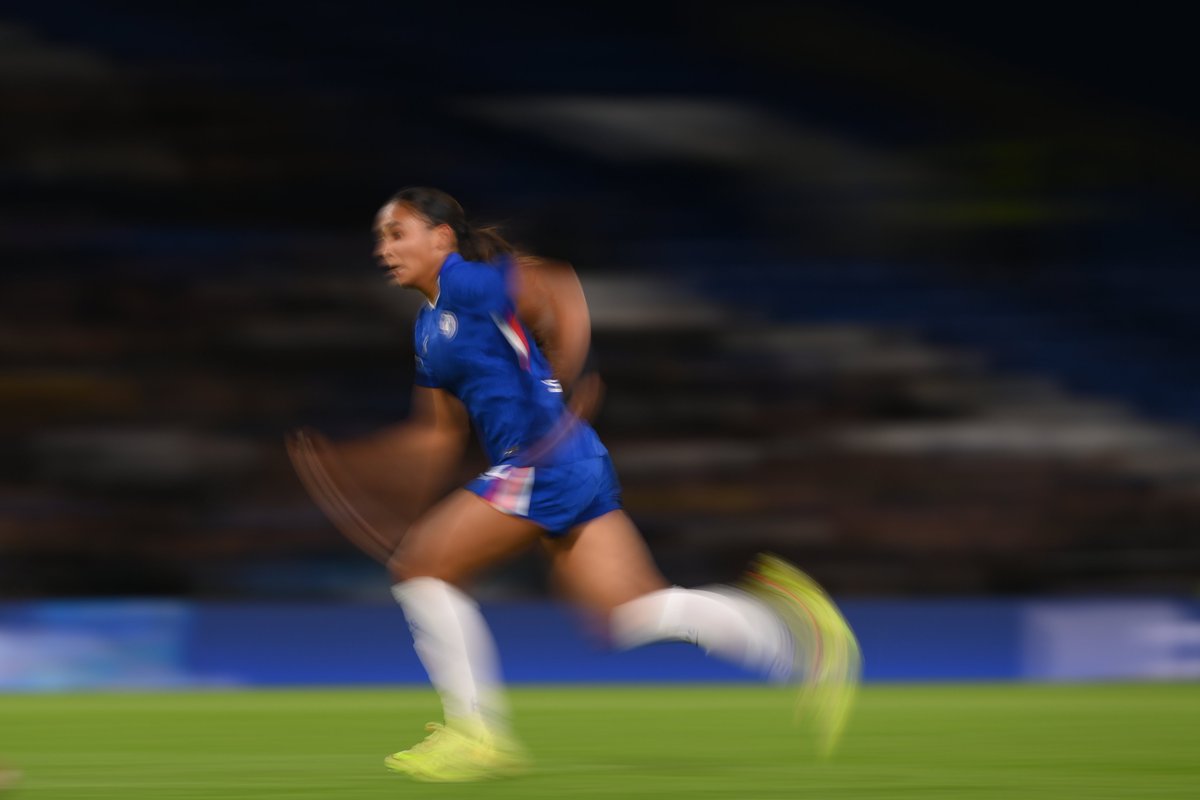 Catch her if you can. 🏃‍♀️⚡️

#UWCL