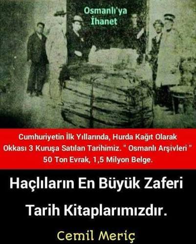 𝔘𝔩𝔲𝔟𝔞𝔱𝔩ı𝔥𝔞𝔰𝔞𝔫ı𝔪 (@criticerx) on Twitter photo <a href="/KumandanRte/">Kumandan</a> Türkiye Cumhuriyeti İnkılap tarihi
Deforme edilmiştir.. 3000 yıllık
Gerçek tarihimiz Bulgaristan Termik
Santralına hurda kağıt olarak satılmıştır.
Afet İnan, Tevfik Bıyıklıoğlu, Yusuf Akçura ve Şemsettin Günaltay
Tarafından kaleme alınan tarih uydurma ..
Kemalist fetişizmciler <a href="/KumandanRte/">Kumandan</a> Türkiye Cumhuriyeti İnkılap tarihi
Deforme edilmiştir.. 3000 yıllık
Gerçek tarihimiz Bulgaristan Termik
Santralına hurda kağıt olarak satılmıştır.
Afet İnan, Tevfik Bıyıklıoğlu, Yusuf Akçura ve Şemsettin Günaltay
Tarafından kaleme alınan tarih uydurma ..
Kemalist fetişizmciler
