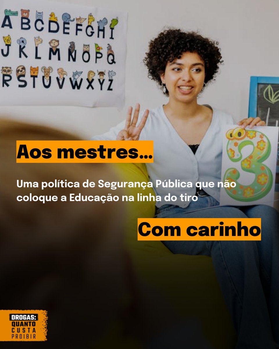 ‼A violência não afeta só o desempenho, mas a rotina, a saúde mental e a vida de toda comunidade escolar. Como conseguir dar aulas quando não se sabe se pode chegar ou ainda sair com vida? ✊🏾 Por uma política de Segurança Pública que não coloque a Educação na linha do tiro!!