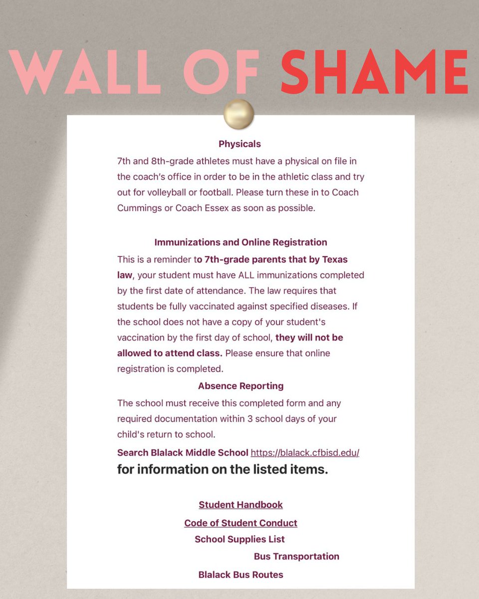 Does your daycare or local ISD push the “no shots, no school” narrative to try to coerce students into being vaccinated?

We want to know! Districts and campuses should be giving out accurate information about what is “required” by state law for enrollment, including what an