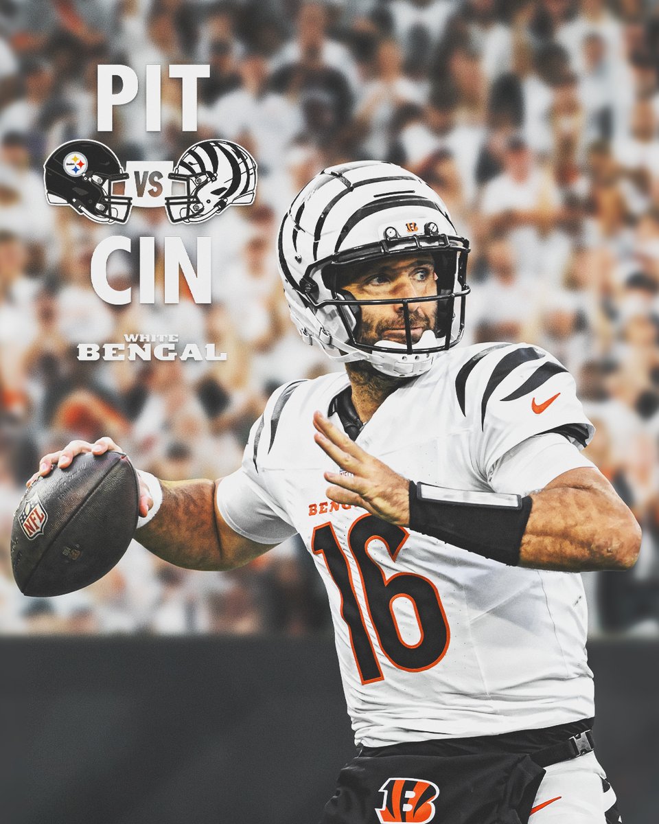 Bengals's tweet photo. TNF in CIN. https://t.co/9VwQY61YGm