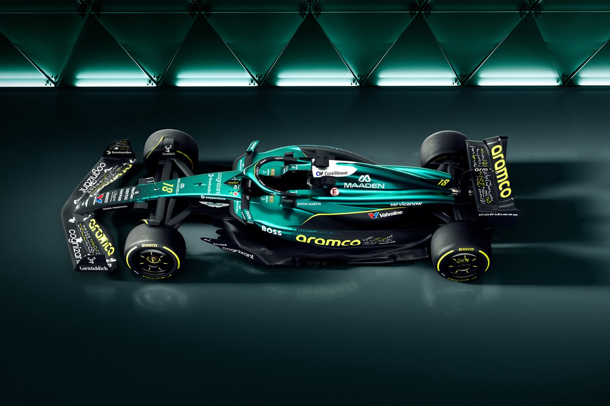 Look closer. See the Science with our #USGP livery. #Aramco