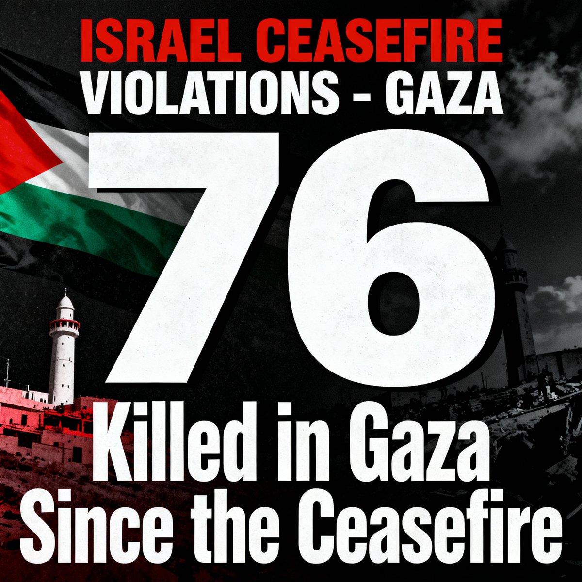 RyanRozbiani's tweet image. 🚨 BREAKING: Israel Broke the Ceasefire EVERY DAY So Far