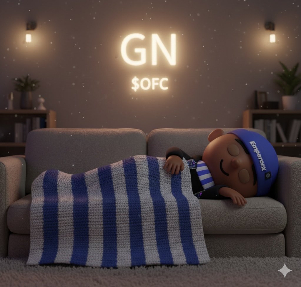 Emperor2303's tweet image. GN $OFC fans 🥳
Dream Bullish! 🚀
Wake Legendary! 💪