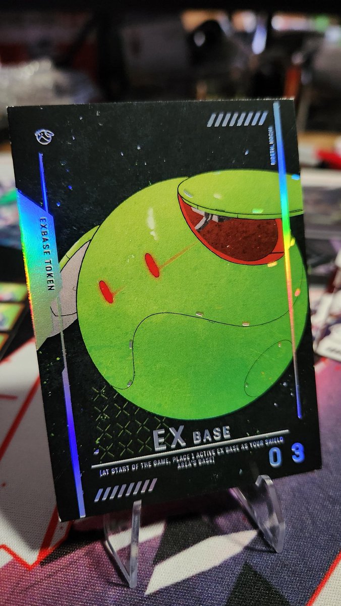 New Red Foil Barbatos and Rainbow Foil Caliburn Resource Cards! + EX BASE of Haro Burning and Caliburn! Up for preorders! Shipping 10/30!! #GUNDAMCARDGAME #Gundam