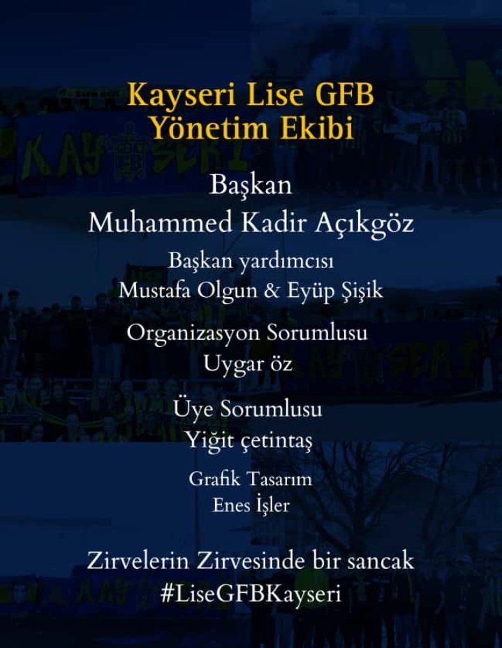 YÖNETİM EKİBİMİZ

Grubumuzun bugünlere gelmesinde Büyük emeği olan Başkanımız Mert Güneroğlu'na verdiği Tüm emekleri için teşekkür eder Yeni başkanımız Muhammed Kadir Açıkgöz ve yönetimde yer alan diğer Kardeşlerimize Görevinde başarılar diliyoruz.

#ZirvelerinZirvesindeBirSancak