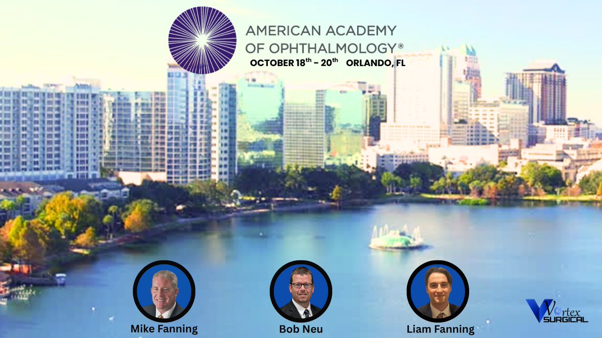 vortexsurgical's tweet photo. Excited for AAO 2025! Stop by booth #1210 to see the latest in Surgical Retina from Vortex Surgical. To learn more about our products:  https://t.co/vPdOhPdGuU #aao2025 #surgicalretina #instrumentsofchange https://t.co/1EaM5fmiLx