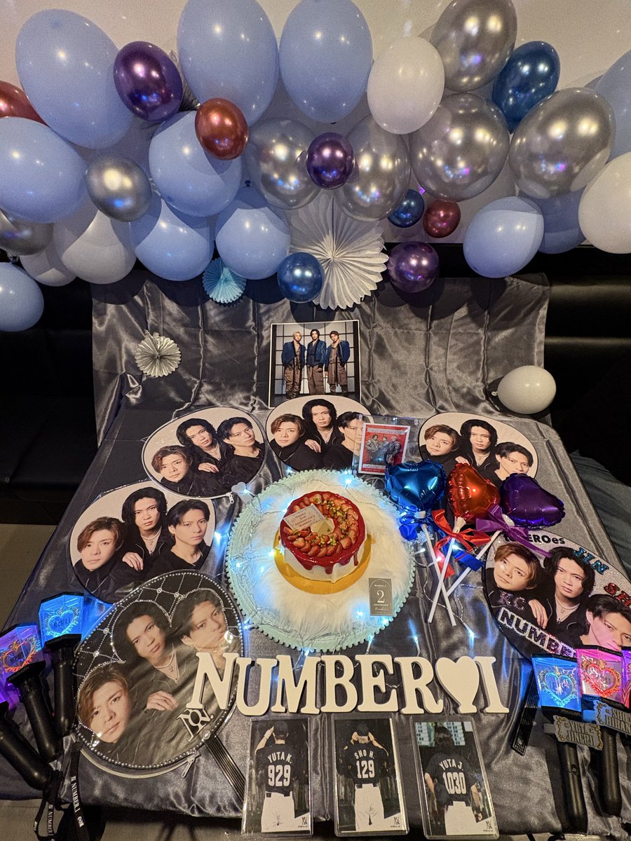 Number_i お誕生日おめでとう🎉
Number_i がやりたい事を
ずっと応援します‼️
#Number_i 
#平野紫耀
#神宮寺勇太
#岸優太
出遅れちゃった🥲