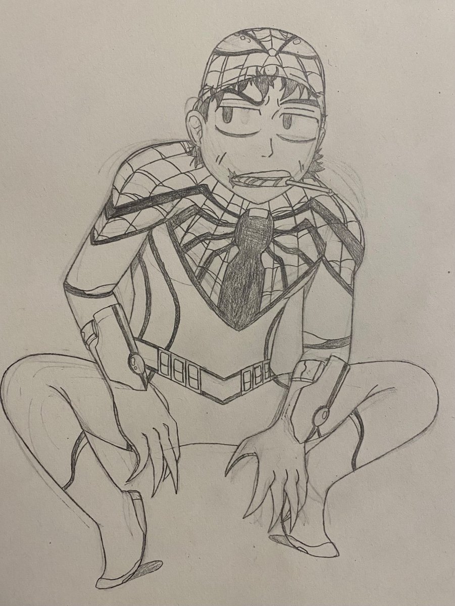 Figured I should start posting my Halloween stuff. So here’s Clint wearing the superior Spider-Man fit.