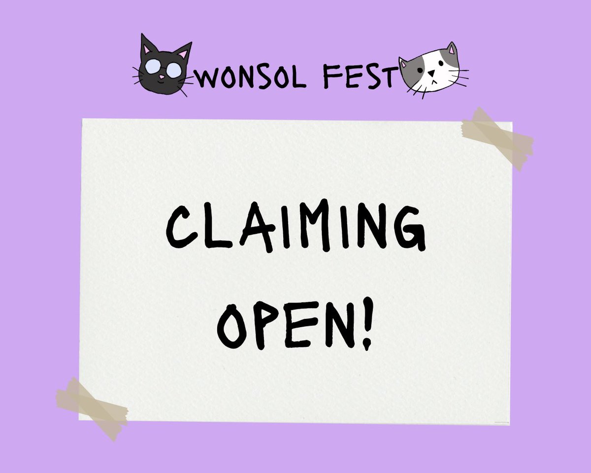 wonsolfest tweet picture