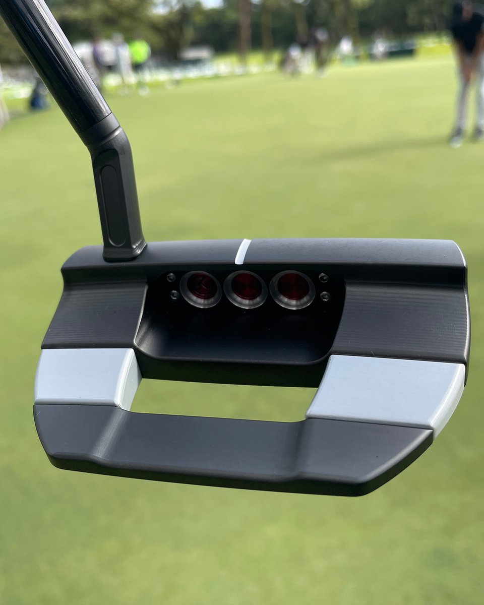 A few of the putters in play for the JGTO's Japan Open Championship this week at the Nikko Country Club.