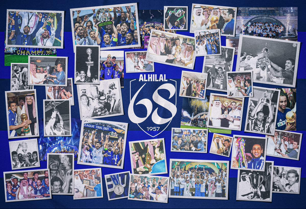 ما بين عمر #الهلال وأمجاده.. مسيرة لا تُدرَك 💙

#الهلال_68_عامًا ✨