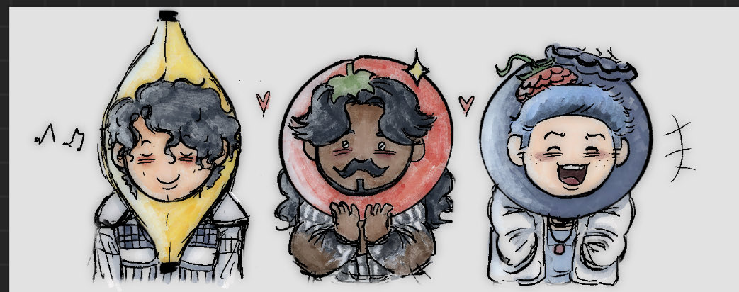 jesterquest2's tweet image. saw a mutuals tomato amir and had a vision!! 🐟

[ #johnnysplash #amir #jeanloopissior #dateeverything ]