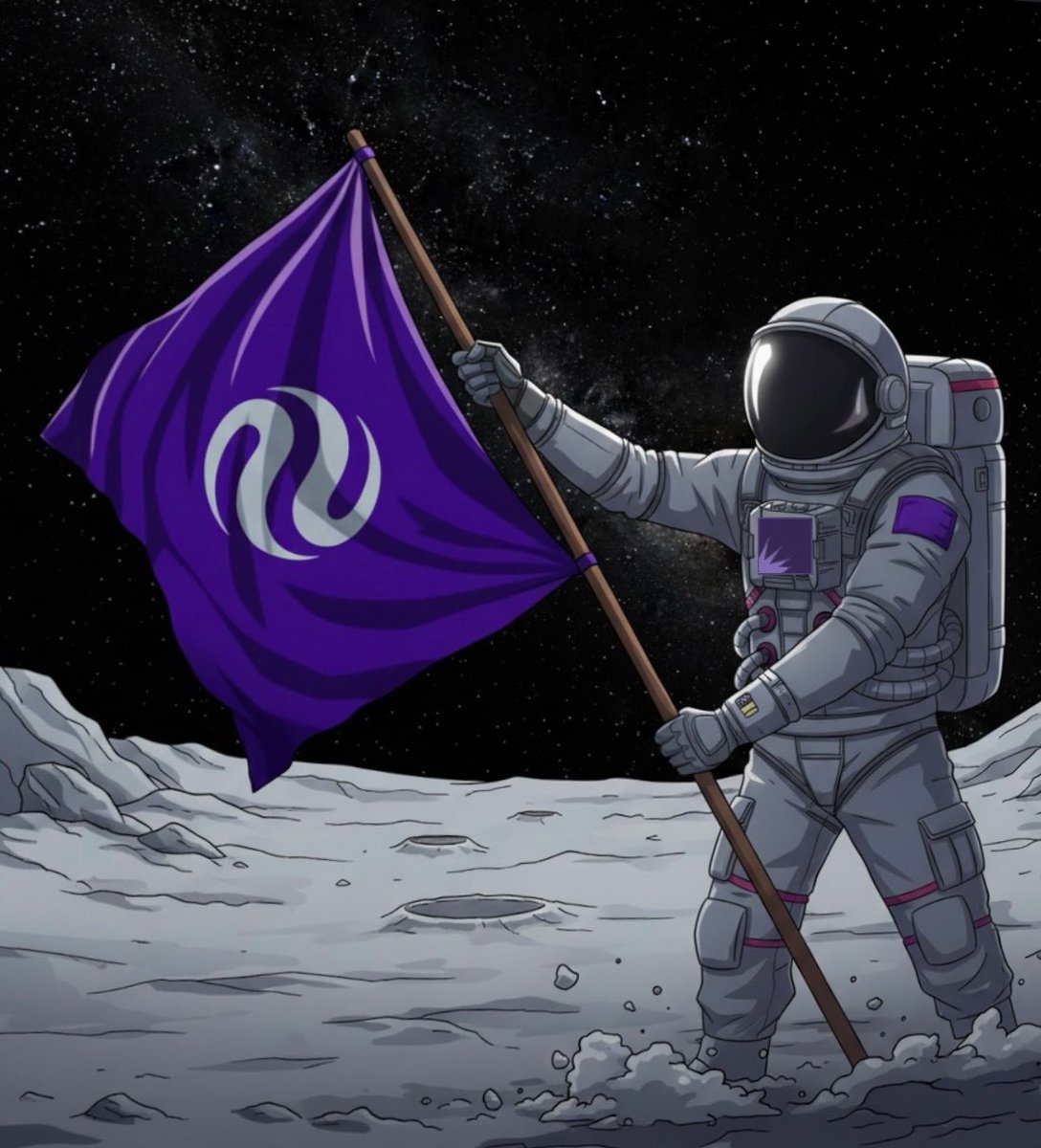 GN everyone 🌌

Here’s a piece of art I created for @Injective, inspired by its mission to push the boundaries of decentralized finance.

Planting the flag of innovation where few dare to go; 

Beyond limits.
Beyond boundaries.

@Injective continues to push the boundaries of