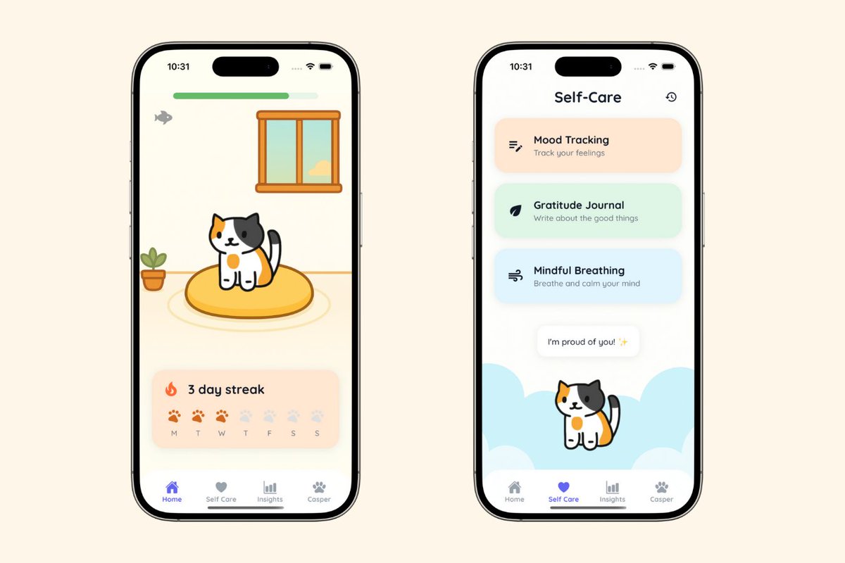 averycode's tweet image. Day 45 of building a mental health app

✅ Hit 400 on waitlist
✅ Started on final feature 

Started six weeks ago with 30 followers - now at 4k and earned my first dollar as a solo founder

Super grateful to bring this little app idea to life