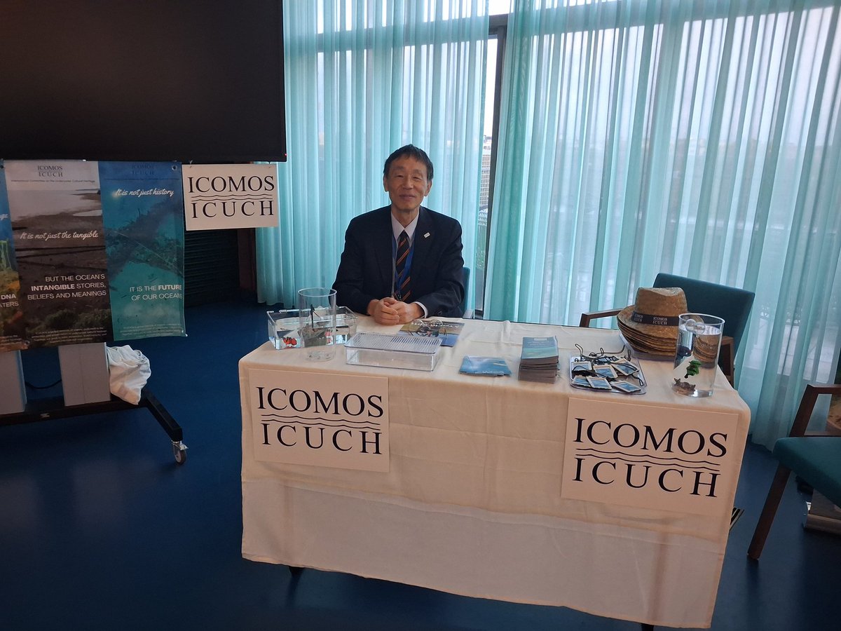 Stonefishweirs's tweet image. Saluting the hard work and dedication of International Committee on the Underwater Cultural Heritage #ICOMOS
 (#ICUCH) Iworks to promote the protection, research, and responsible management of underwater cultural heritage worldwide. #ikuwa8 #oostende #Belgium