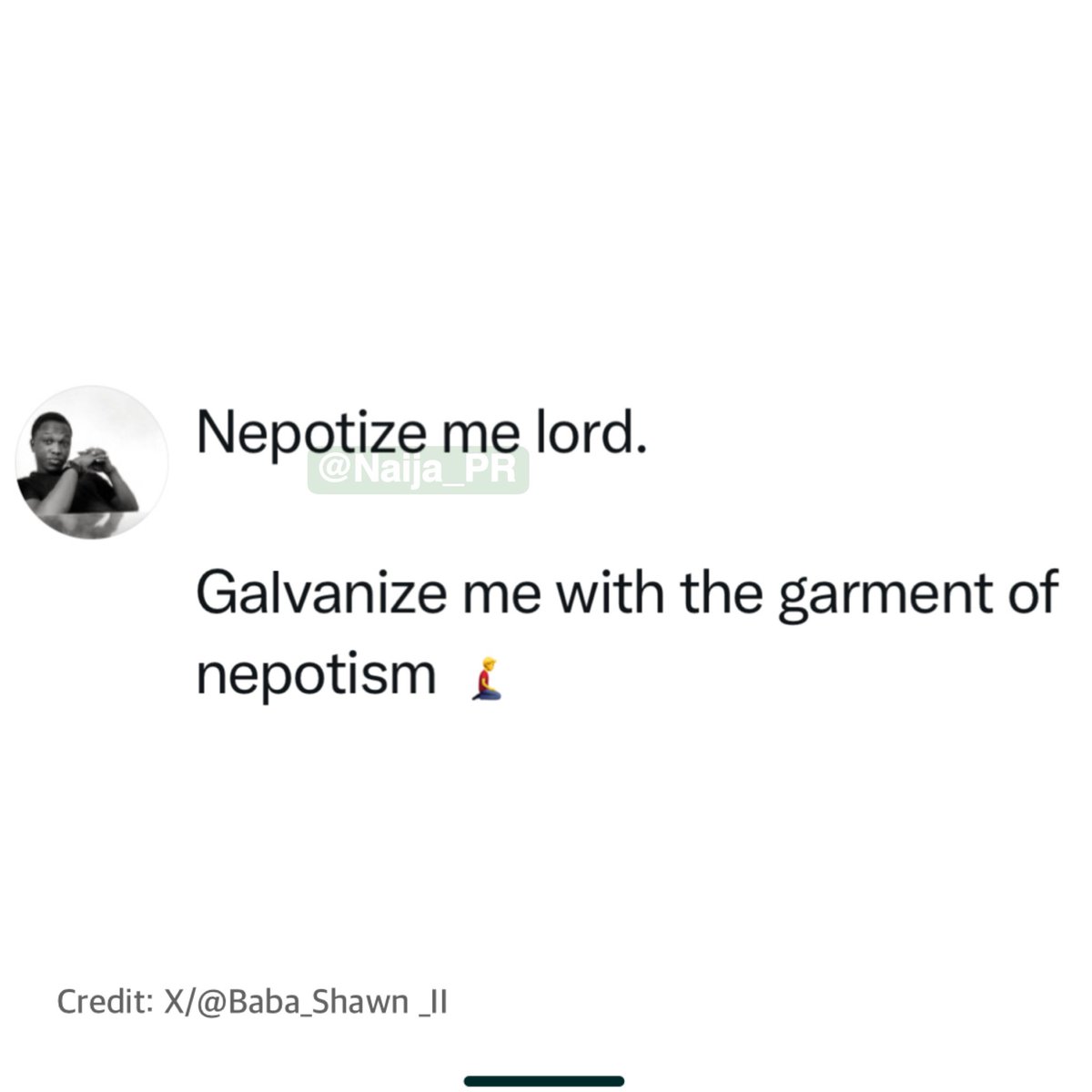 Naija_PR's tweet photo. what he said 😭🤲🏽 https://t.co/J8CQ8lsV5I