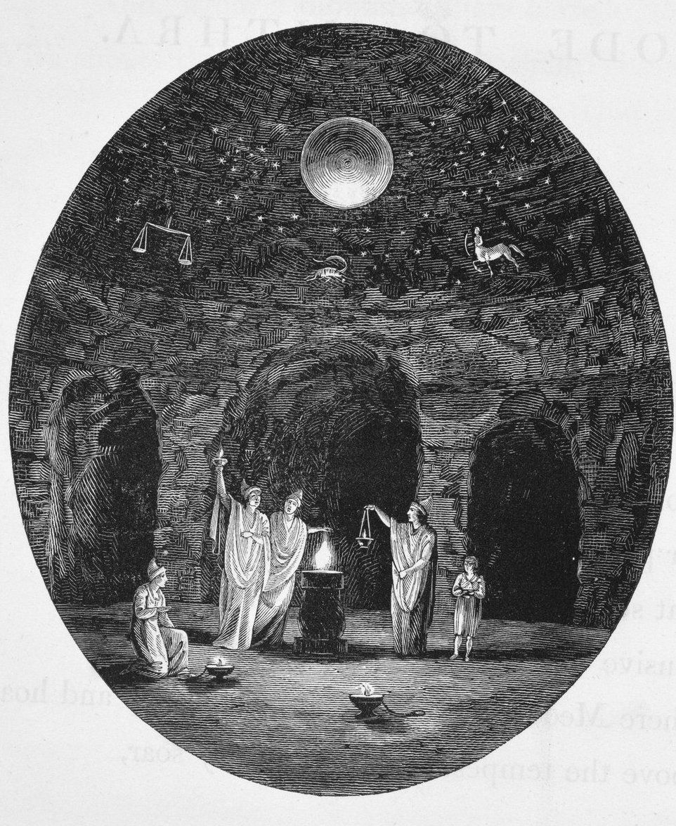 pymandersghost's tweet image. 'the best of the initiatory rites here are but a dream of that highest rite and initiation; and the words of our philosophic inquiry are framed to recall these fair sights there—else is our labour in vain.'
Plutarch, De Pythiae oraculis 422C