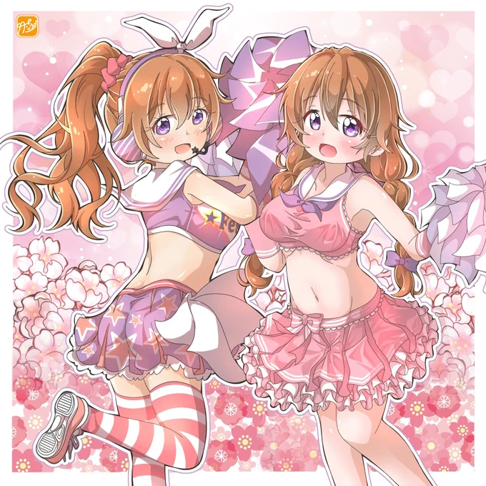 鬼頭明里さん お誕生日おめでとうございます～～～～!!! 大好きな遥ちゃんへのあふれる 愛情で青春を輝かせる彼方ちゃんを 演じて頂き、感謝感激です