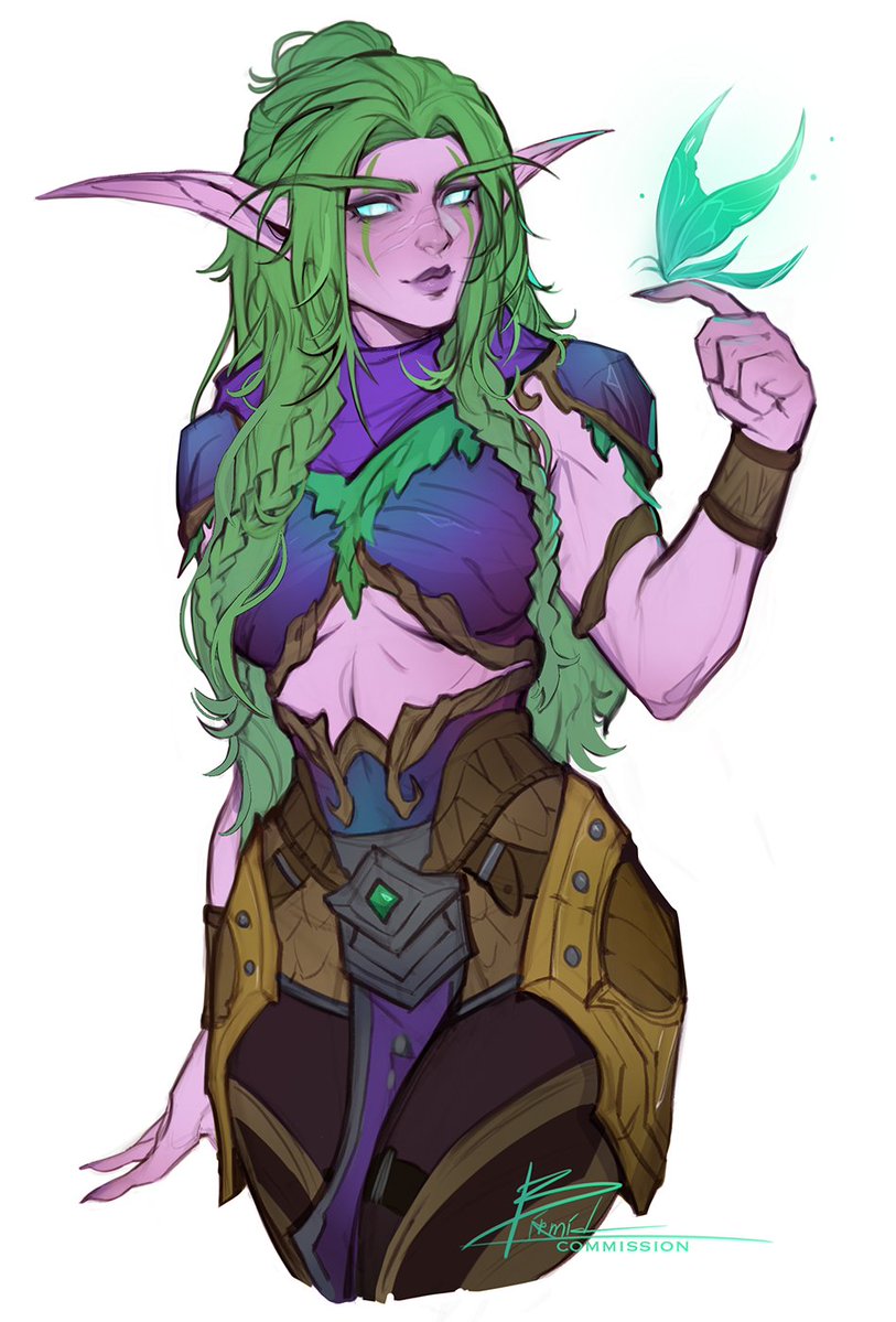 Celandris, sketch cmm 💚
#warcraft