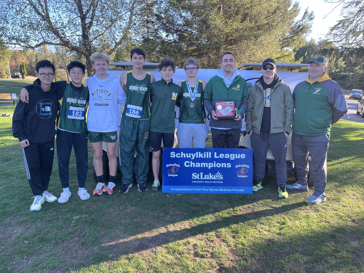 Cross Country 
Division II boys champions
Nativity
