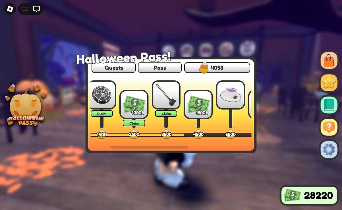 BlockerKing46's tweet image. Halloween Pass, Scariest Ghost Ever Minigame, Spooky themed Cafe and so much more coming tomorrow! Who's ready to follow this little Ghost forEVER! 😈👻🎃🍬
#Roblox #RobloxDev #PCSRoblox #RobloxTürkiye #PCSRoblox